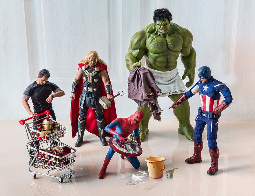 Inilah Rahasia Kehidupan Lain Para Superhero &#91;THE AVANGERs&#93;