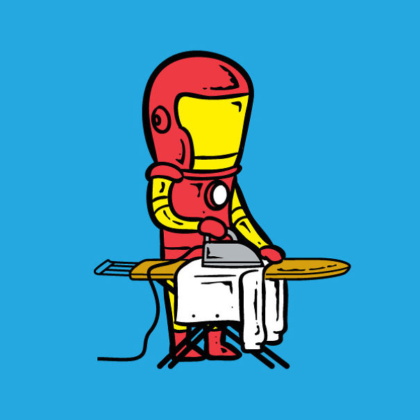Kalau Superhero Kerja Sampingan