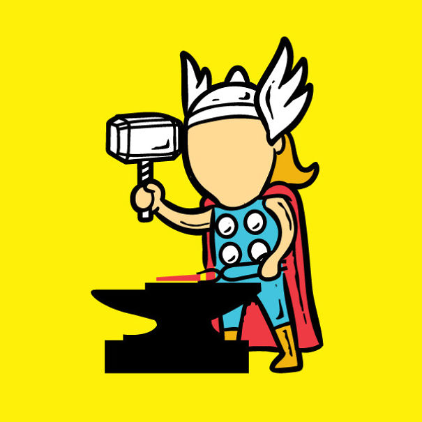 Kalau Superhero Kerja Sampingan