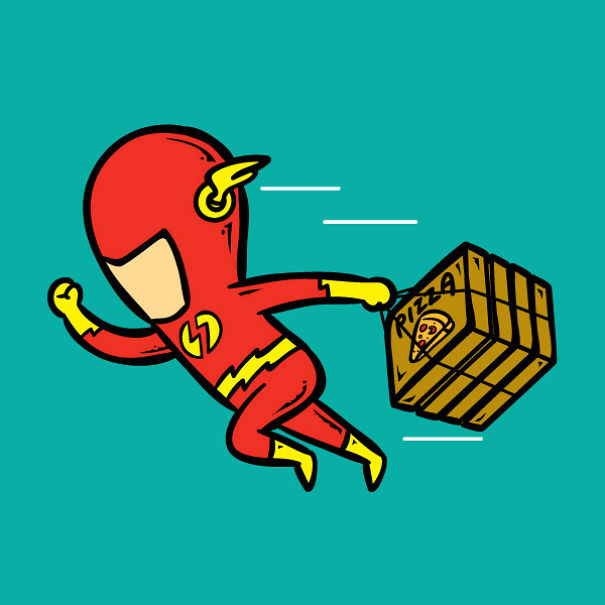 Kalau Superhero Kerja Sampingan