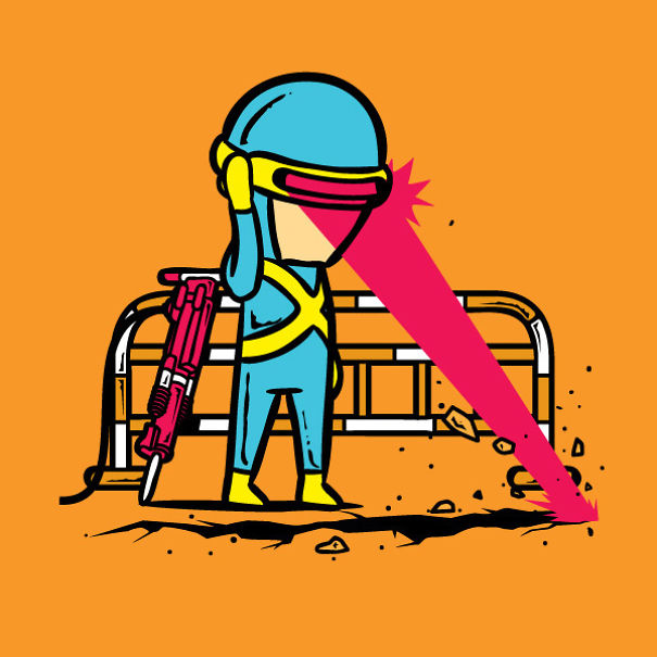 Kalau Superhero Kerja Sampingan