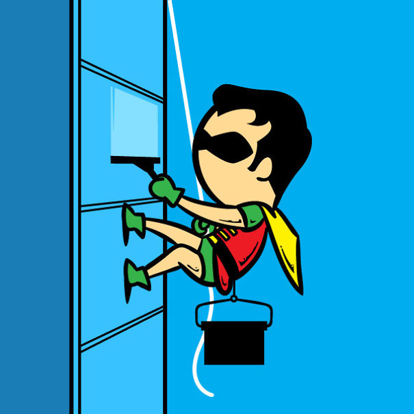 Kalau Superhero Kerja Sampingan