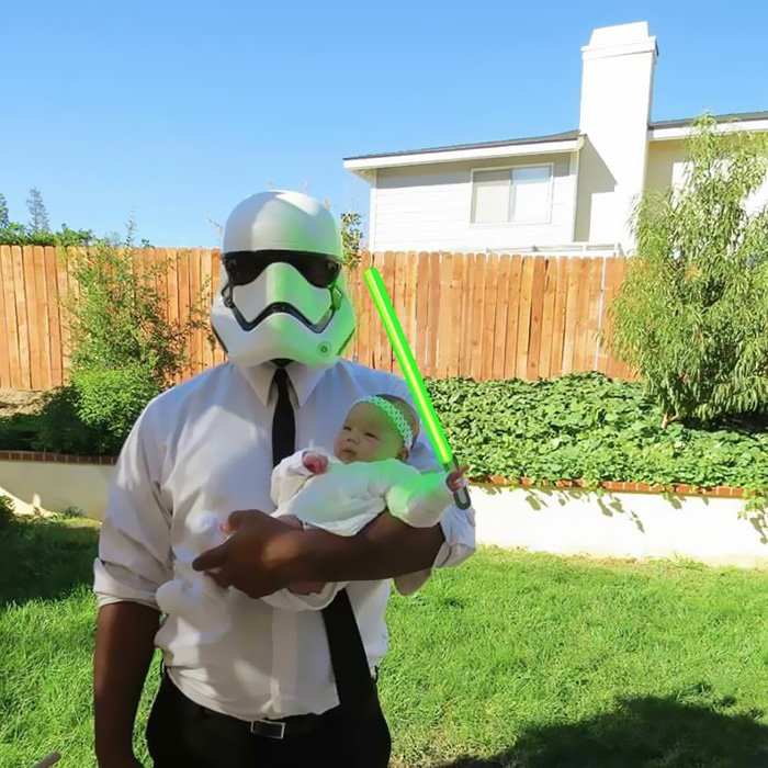 Duh, Lucunya Bayi-Bayi Ini Ketika Didandani Ala Star Wars