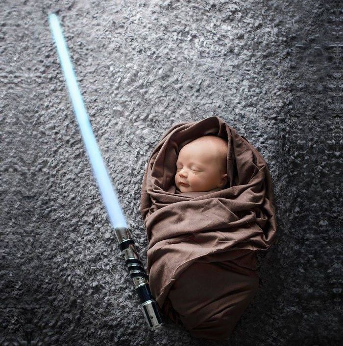 Duh, Lucunya Bayi-Bayi Ini Ketika Didandani Ala Star Wars