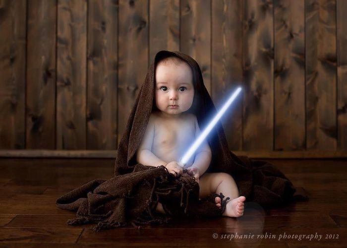 Duh, Lucunya Bayi-Bayi Ini Ketika Didandani Ala Star Wars