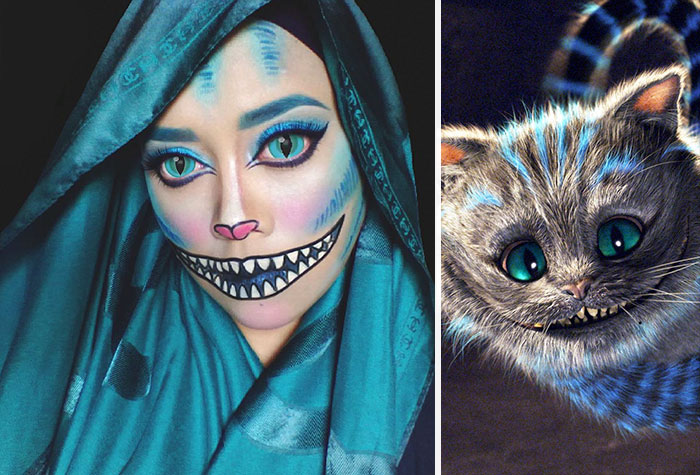 Make-Up Hijab ala Disney