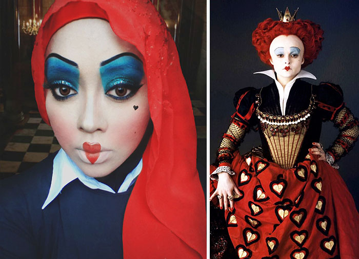 Make-Up Hijab ala Disney