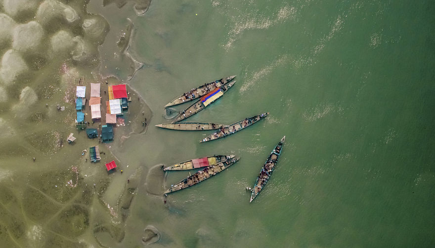 Foto-Foto Menakjubkan Bangladesh yang Diambil oleh Seorang Penerbang