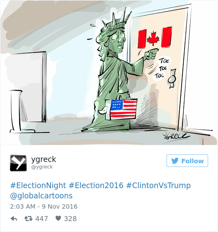 40 + illustrasi gambar ketika Donald Trump menjadi presiden