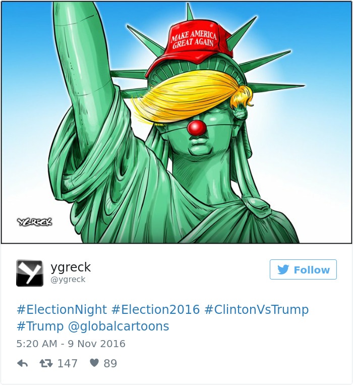 40 + illustrasi gambar ketika Donald Trump menjadi presiden