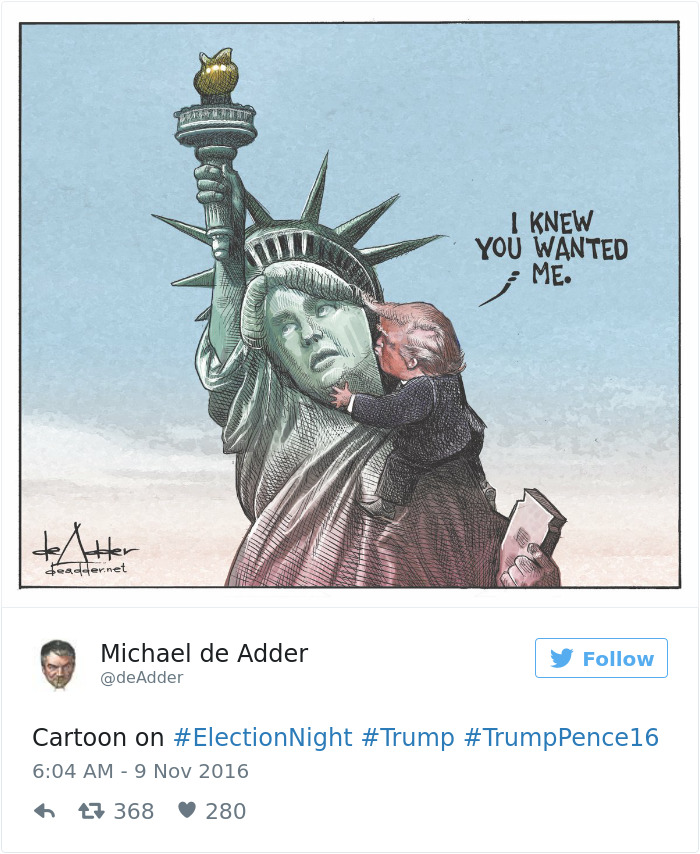 40 + illustrasi gambar ketika Donald Trump menjadi presiden
