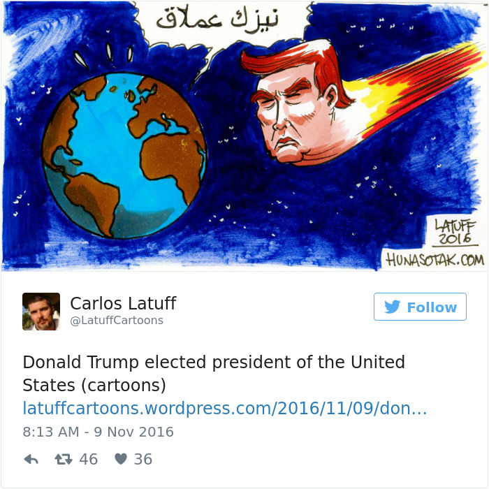 40 + illustrasi gambar ketika Donald Trump menjadi presiden