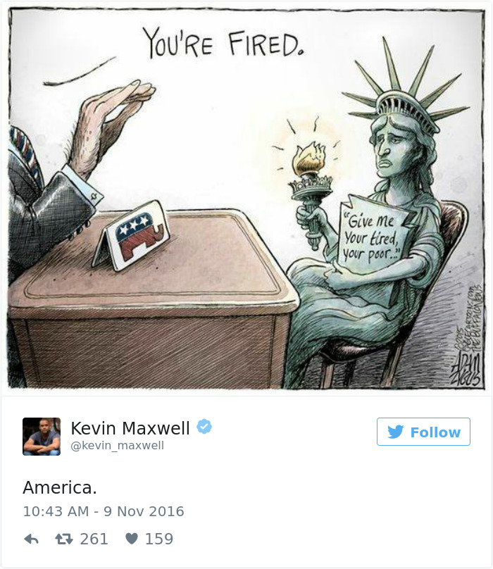 40 + illustrasi gambar ketika Donald Trump menjadi presiden