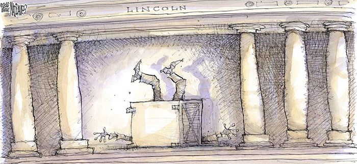 40 + illustrasi gambar ketika Donald Trump menjadi presiden