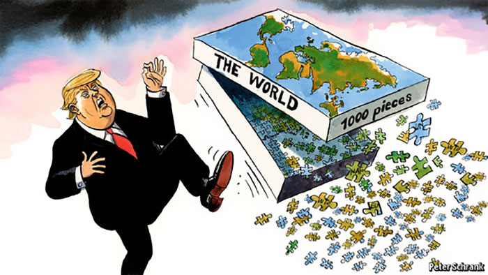 40 + illustrasi gambar ketika Donald Trump menjadi presiden