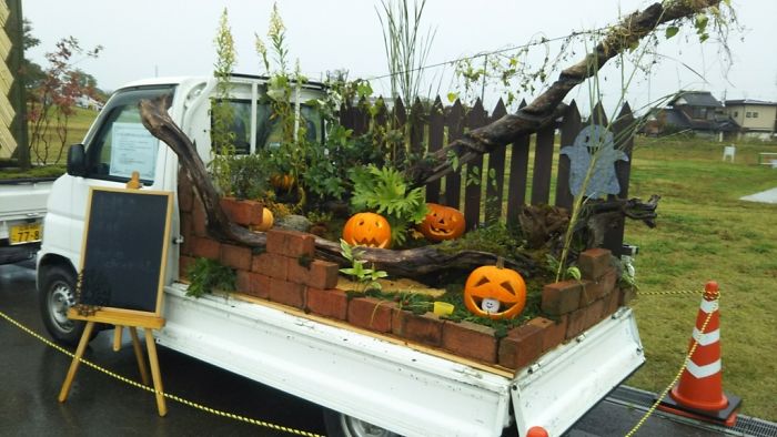 &quot;Kei Garden Truck&quot; Kontes unik Membuat taman di atas mobil Truck