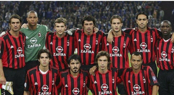 Squad AC Milan favorit ane