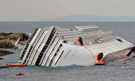 Alam Bukan Tandingan Costa Concordia