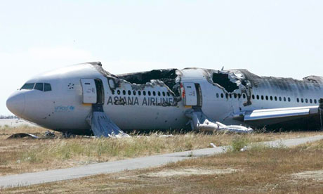 &#91;Video&#93; Detik Detik Jatuhnya Pesawat Asiana di San Francisco