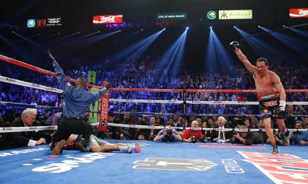 Diluar Dugaan, Juan Manuel Marquez Berhasil Memukul KO Manny Pacquiao Rounde Ke 6