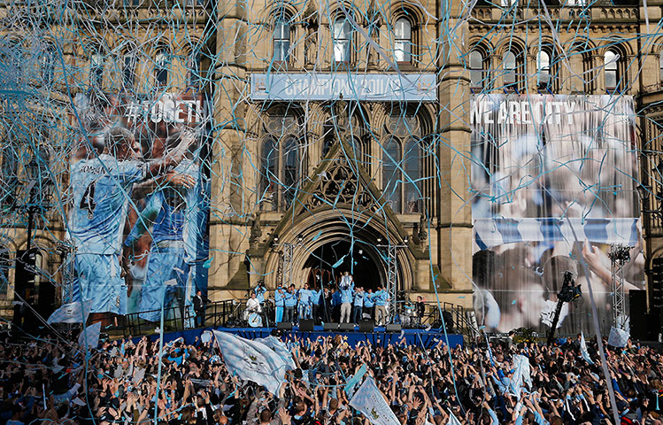 Foto-foto Perayaan Sang Juara Inggris &quot;The Citizen&quot;