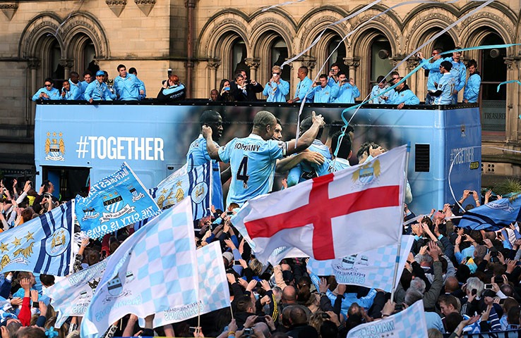 Foto-foto Perayaan Sang Juara Inggris &quot;The Citizen&quot;