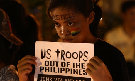 Bunuh Bencong, Demonstran Filipina Tuntut AS Serahkan Marinirnya