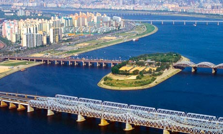 Mari mengenal Sungai Han, dan keindahan jembatannya