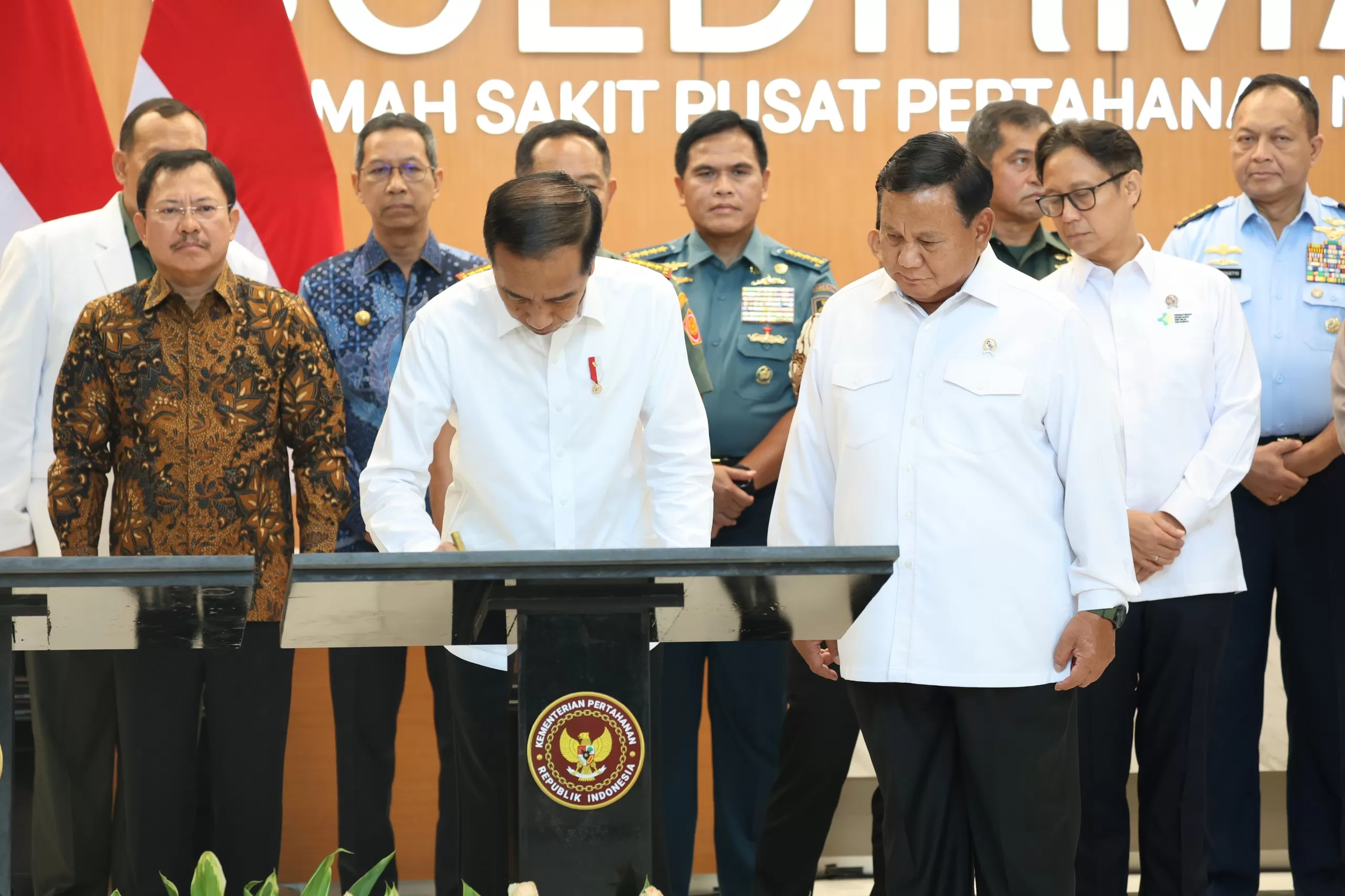 RSPPN Panglima Besar Soedirman &amp; 25 RS Milik TNI Diresmikan Jokowi &amp; Prabowo