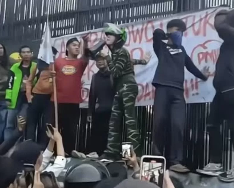 Heboh! Lucinta Luna Ikut Demo, Orasi Keras hingga Kibarkan Bendera One Piece