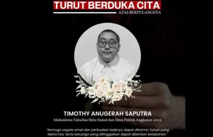 Ada yang Dari Fakultas Kedokteran! Daftar Terduga Pelaku Bullying ke Timothy