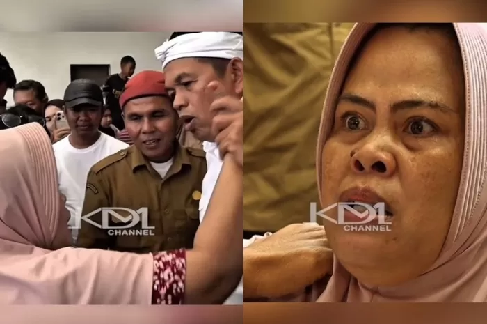 Wanita Ini Melotot sambil Teriak Sampaikan Pesan saat Gubernur Jabar Sambangi Cidahu