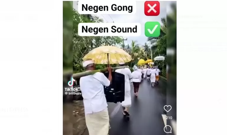 Kontroversi Ritual Hindu: Sound Sistem Gantikan Gong, Begini Tanggapan Arya