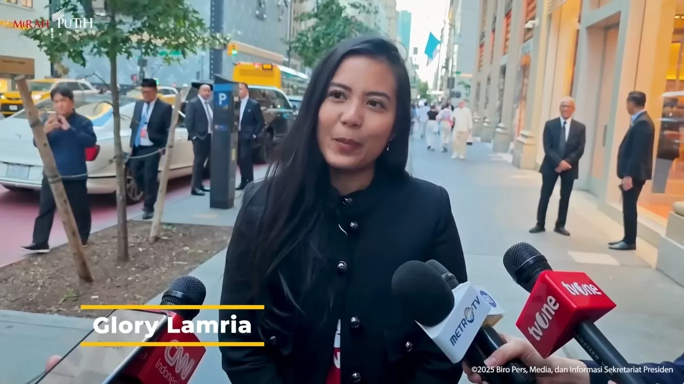 Viral Glory Lamria Disebut Dapat Fasilitas Hotel Mewah saat Sambut Prabowo di AS