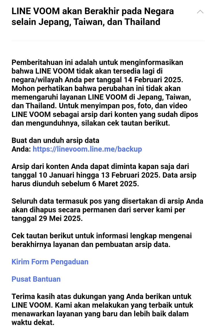 Setelah 13 Tahun, LINE Bakal Tutup Layanannya di Indonesia