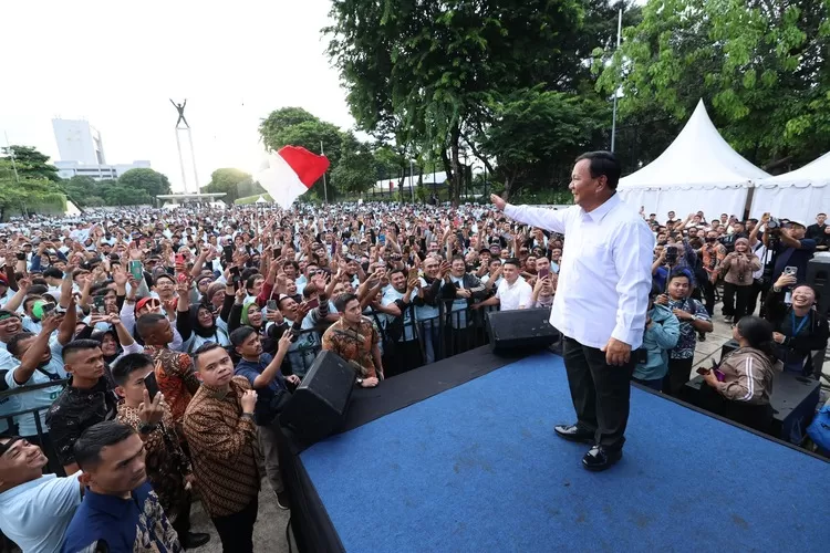Dengar Keluhan Para Ojol Jakarta, Prabowo : Permintaan Kalian Masuk Akal!