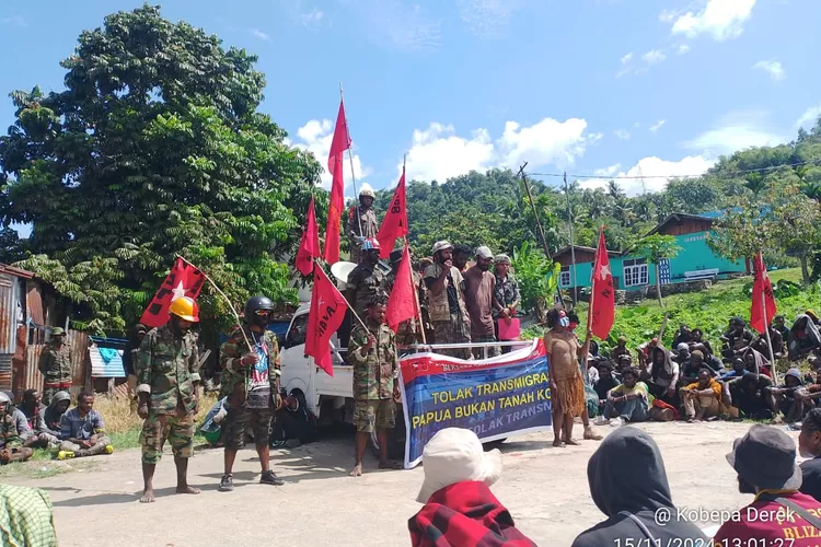 knpb-gelar-aksi-demonstrasi-dibubarkan-aparat-transmigrasi-bentuk-kolonialisme