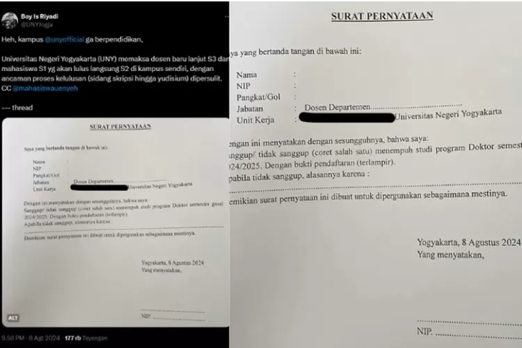 Skandal UNY: Diduga Intimidasi Dosen & Mahasiswa, Paksa S3 & Tawarkan Pinjol