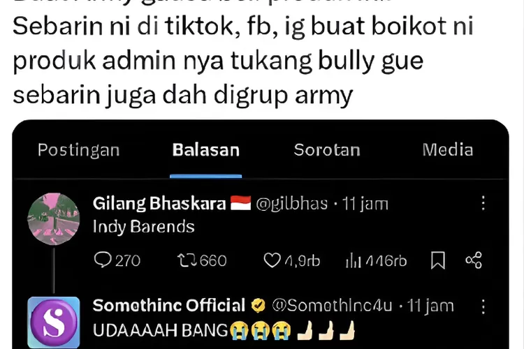 Ada Apa dengan ARMY, Somethinc, &amp; RM BTS yang Ramai di X?