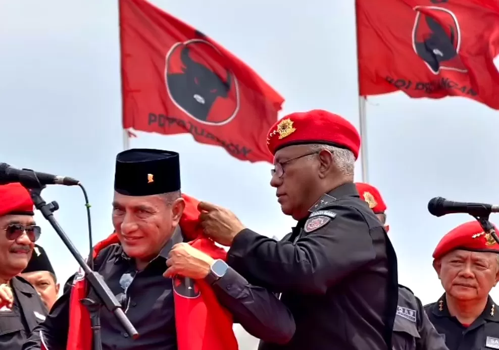 Edy Rahmayadi Jadi Keluarga Besar PDIP, Resmi Didukung di Pilgub Sumut