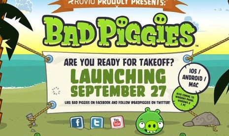 Pembuat Game Angry Birds Luncurkan Bad Piggies