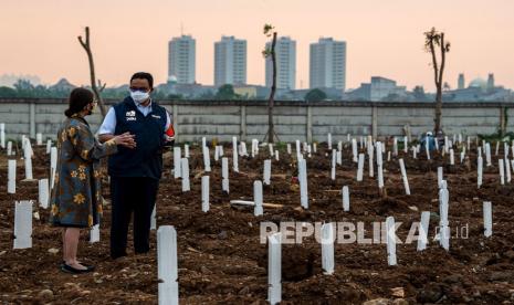 Tinjau TPU Rorotan, Anies: Sejauh Mata Hanya Liang Kubur