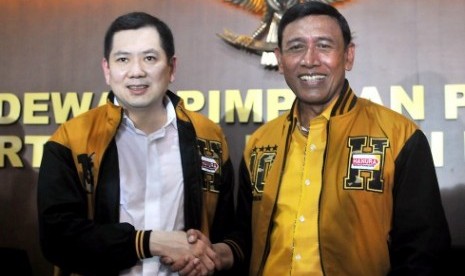 Kedatangan Hary Tanoesudibjo disambut dengan Gegep Gempita oleh Partai Hanura