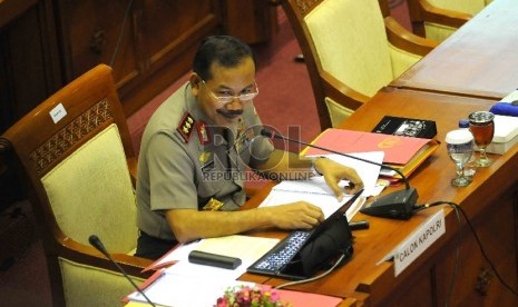 Presiden Jokowi Resmi Lantik Komjen Badrodin sebagai Kapolri