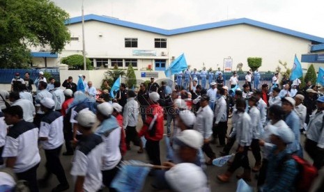 Buruh Aksi Mogok di Jakarta, Hindari Rute Ini