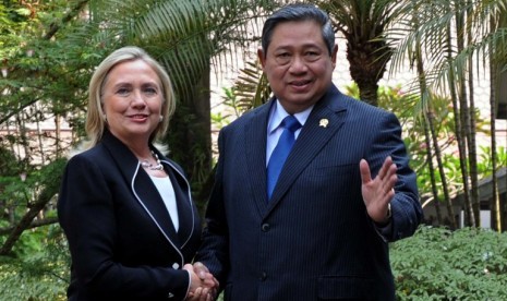 Freeport tak Dibahas Dalam Pertemuan SBY-Hillary