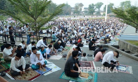 Setelah Dua Tahun Ditiadakan, Shalat Ied di Lapangan Gasibu Kembali Digelar