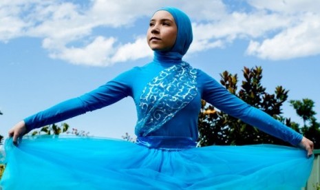 wow Ini dia 'gadis balerina berhijab' pertama di dunia