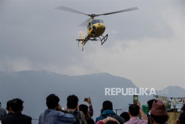 Putus Asa, Warga Aceh Tengah Buat Helipad Mandiri Berharap Helikopter Mendarat