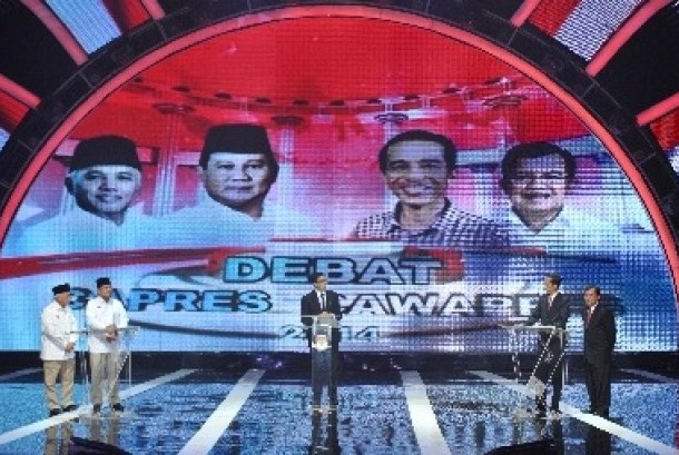 Penampilan Prabowo-Hatta Bagus, Jokowi-JK Naik Turun